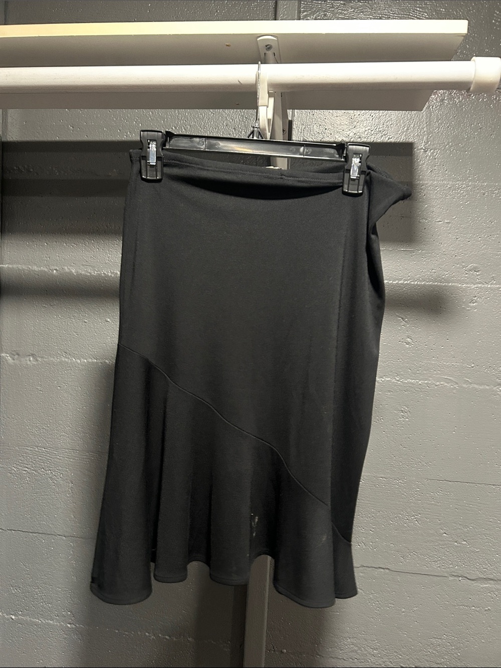 Black A-Line Flared Skirt - Women's